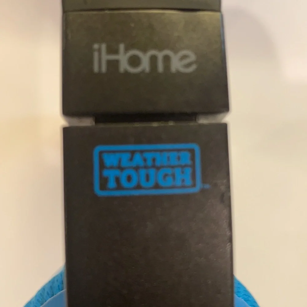 HP Rechargeable Headphones I-Home Bluetooth weather tough slotomania adjustable